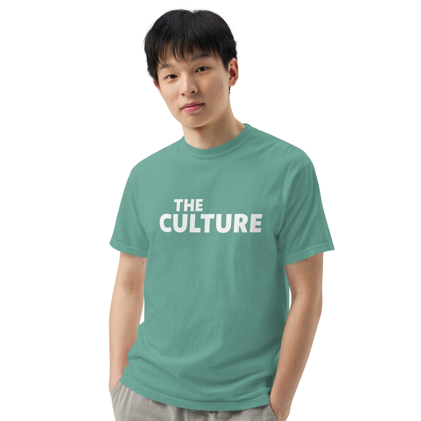 CULTURE GARMENT-DYED HEAVYWEIGHT TSHIRT