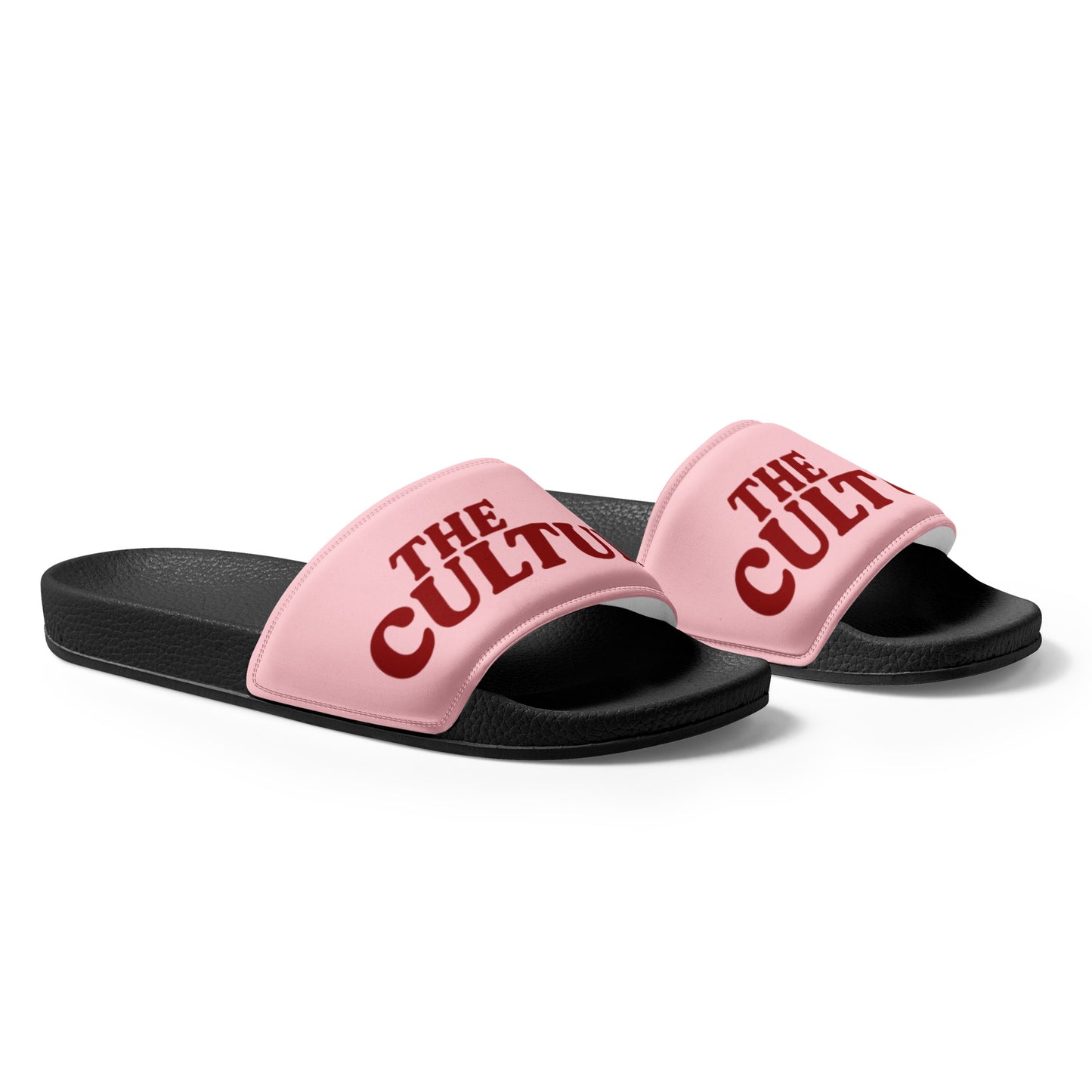 CULTURE SLIDES BLACK/PINK